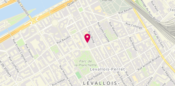 Plan de Sivam Levallois Perret By Autosphere, 116 Rue du Président Wilson, 92300 Levallois-Perret