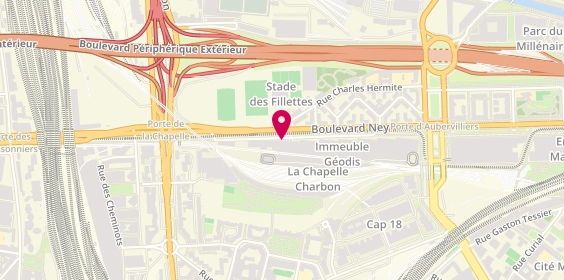 Plan de Valentin et Fils, 15 Boulevard Ney, 75018 Paris