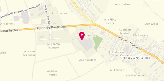 Plan de Garage Mony Alex, 3 Route de Bar le Duc, 55300 Chauvoncourt