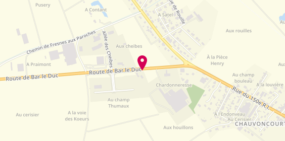 Plan de Pneus Services 55, 7 Route de Bar le Duc, 55300 Chauvoncourt
