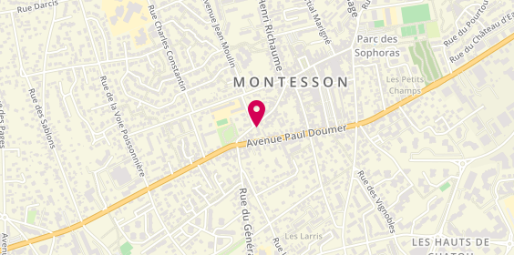 Plan de Auto Plus Montesson, 35 Rue Félix Philippe, 78360 Montesson