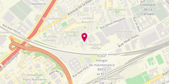 Plan de Atelier Mini Paris, 31 Rue Georges Bizet, 92000 Nanterre