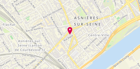 Plan de H2R Garage, 17 Rue Bapst, 92600 Asnières-sur-Seine