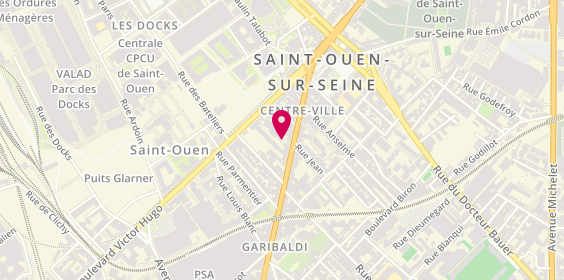 Plan de Ad Expert, 6 Impasse de la Gendarmerie, 93400 Saint Ouen