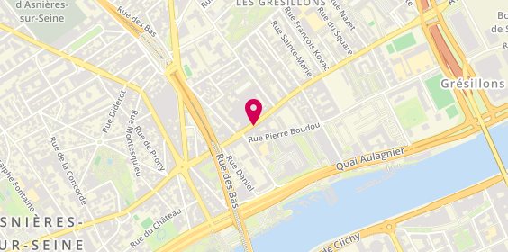 Plan de Eurorepar, 40 avenue des Grésillons, 92600 Asnières-sur-Seine