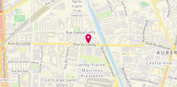Plan de Garage du Sifa, 42 Rue du Landy, 93300 Aubervilliers