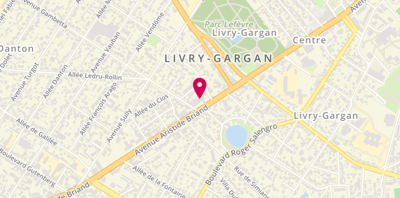 Plan de Garage Auto 3, 167 avenue Aristide Briand, 93190 Livry-Gargan