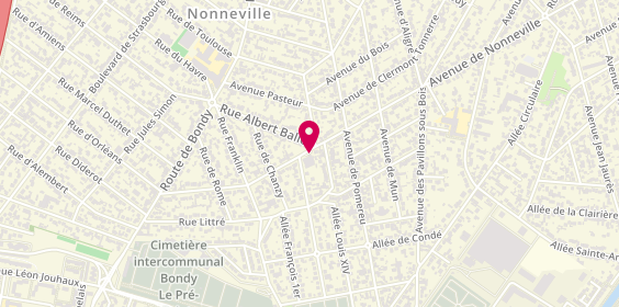 Plan de Citroen, 205 Avenue de Nonneville, 93600 Aulnay-sous-Bois