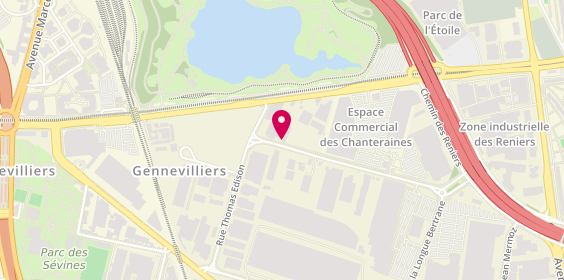 Plan de Top Garage - Auto Top Services, 57 avenue du Vieux Chemin de Saint-Denis, 92230 Gennevilliers