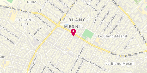Plan de RENAULT, 26 Rue de la Concorde, 93150 Le Blanc-Mesnil