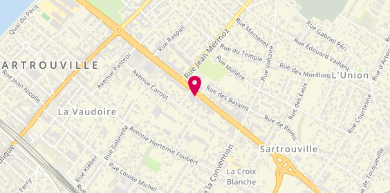Plan de Ki Vente Sartrouville, 120 avenue Maurice Berteaux, 78500 Sartrouville