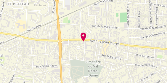 Plan de Garage Awan, 329 avenue Jean Jaurès, 95100 Argenteuil