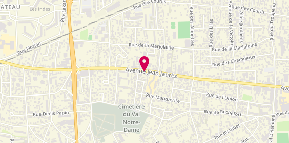 Plan de Duman garage, 299 avenue Jean Jaurès, 95100 Argenteuil