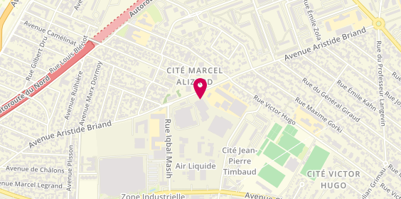 Plan de Lnvi, 116 avenue Aristide Briand, 93150 Le Blanc-Mesnil