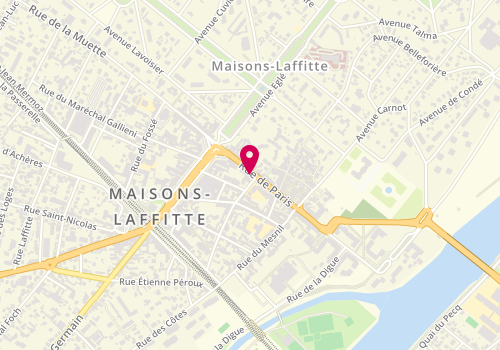 Plan de Midas Maisons Laffitte, 73 Rue de Paris, 78600 Maisons-Laffitte