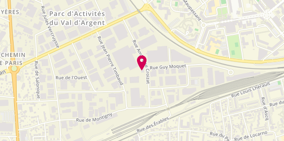 Plan de Gmas Entretiens et Services Rapide, 3 Rue Ambroise Croizat, 95100 Argenteuil