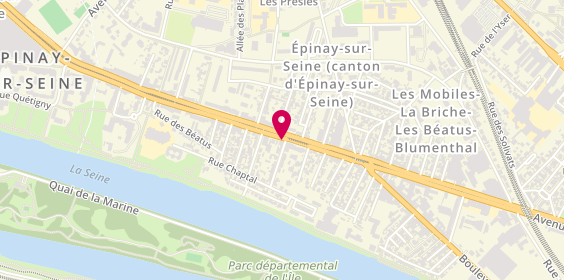 Plan de Alternative Autoparts, 80 avenue de la République, 93800 Épinay-sur-Seine