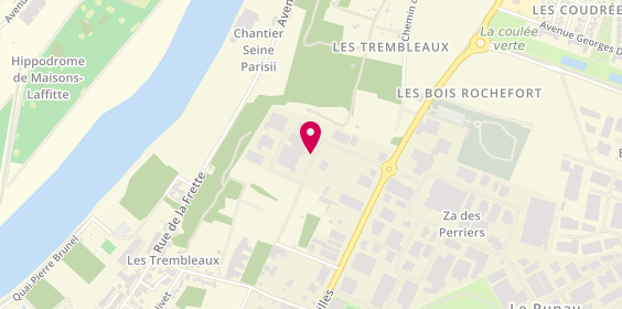 Plan de Mister Pneus et Pare-Brise, 18 Rue des Renards, 78500 Sartrouville