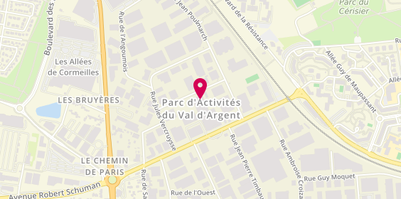 Plan de Pilkington Agr France, 12 Boulevard des Martyrs de Châteaubriant, 95100 Argenteuil
