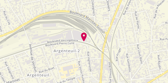 Plan de Carrosserie Vercingetorix, 2 Ter Boulevard Vercingetorix, 95100 Argenteuil