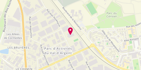 Plan de Renault Trucks Grand Paris ARGENTEUIL, 6 Rue Jean Poulmarch, 95100 Argenteuil