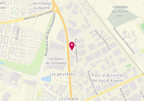 Plan de Daf, 9 Rue de l'Angoumois, 95100 Argenteuil