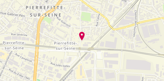 Plan de Rapide Services Car II, 105 Rue Etienne Dolet, 93380 Pierrefitte-sur-Seine