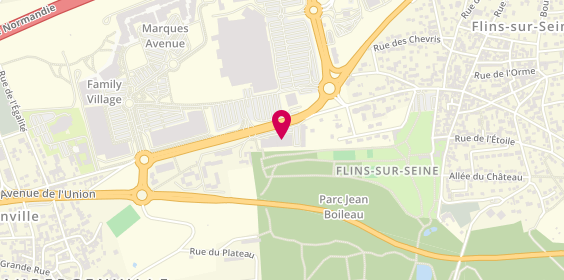Plan de Norauto, Centre Commercial Carrefour
Route Départementale 14, 78410 Flins-sur-Seine
