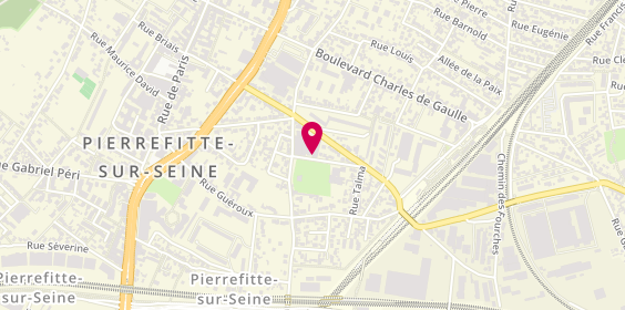 Plan de GarageAuto93, 5 Rue Frédéric Lemaître, 93380 Pierrefitte-sur-Seine