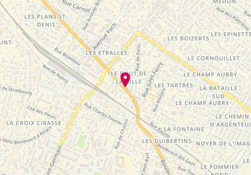 Plan de Centre Auto 95, 23 Boulevard Joffre, 95240 Cormeilles-en-Parisis