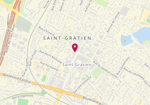 Plan de Garage du Centre, 6 Avenue Gabriel Péri, 95210 Saint-Gratien