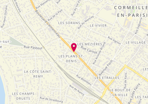 Plan de Autopro, 40 Boulevard Clemenceau, 95240 Cormeilles-en-Parisis