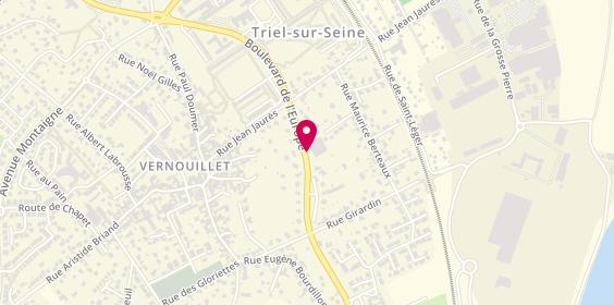 Plan de Renault Minute Alliance ESDB Saint Germain-en-Laye, 41 Boulevard Europe, 78540 Vernouillet