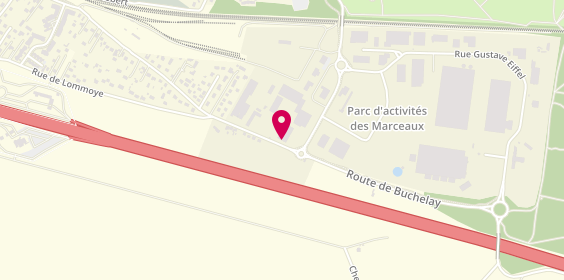 Plan de Daf, chemin des Marceaux, 78710 Rosny-sur-Seine