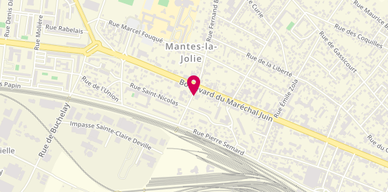 Plan de Mantes Réparation, 9 Rue Edouard Vaillant, 78200 Mantes-la-Jolie