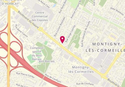 Plan de Speedy, 142 Boulevard Victor Bordier, 95370 Montigny-lès-Cormeilles