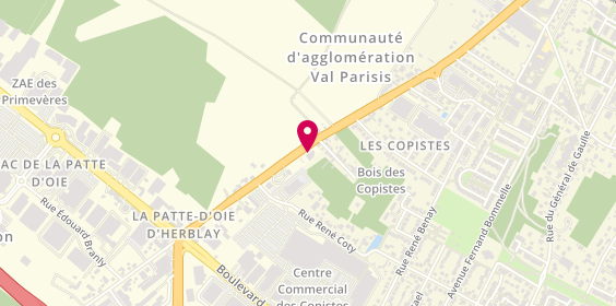 Plan de Alternative Autoparts, 34 avenue de la Libération, 95220 Herblay-sur-Seine
