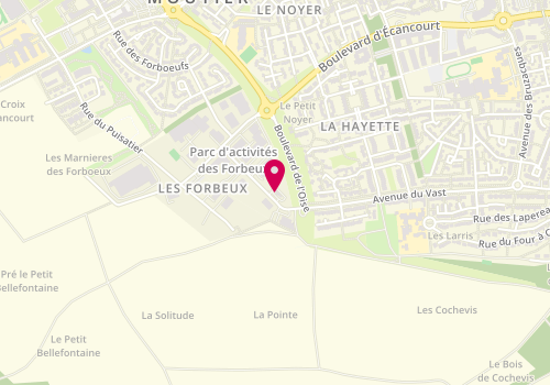 Plan de SARL le Lama Blanc, 13 Rue Denis Papin, 95280 Jouy-le-Moutier
