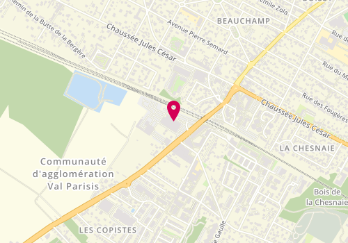 Plan de Rousseau Beauchamp, 117 avenue de la Libération, 95480 Pierrelaye