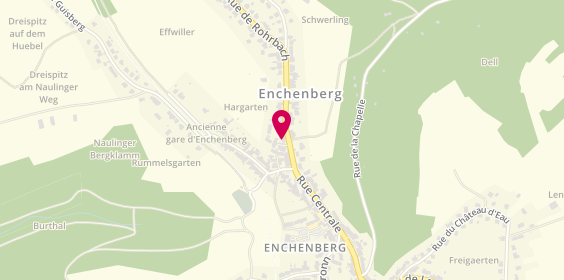 Plan de CS Autos, 8 Rue de Rohrbach, 57415 Enchenberg