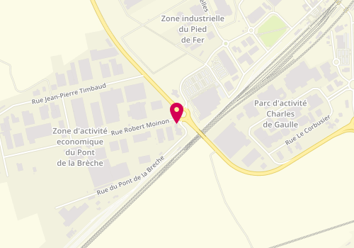 Plan de Groupauto, Rue du Pont de la Brèche, 95190 Goussainville