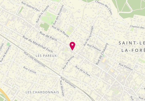 Plan de Garage de Saint Leu, 137 Rue du Général Leclerc, 95320 Saint-Leu-la-Forêt