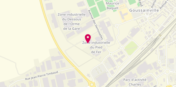 Plan de Ile de France Poids Lourds Site De, 9-11 Rue Joseph Jacquard, 95190 Goussainville