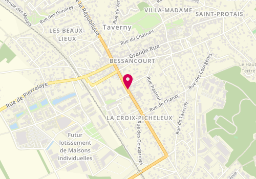 Plan de Elit'auto, 33 Avenue Paris, 95550 Bessancourt