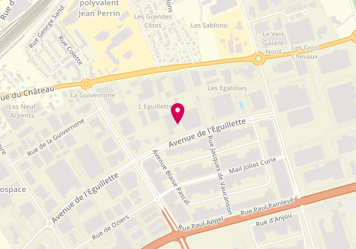 Plan de CMG Auto, 21 avenue de l'Eguillette, 95310 Saint-Ouen-l'Aumône