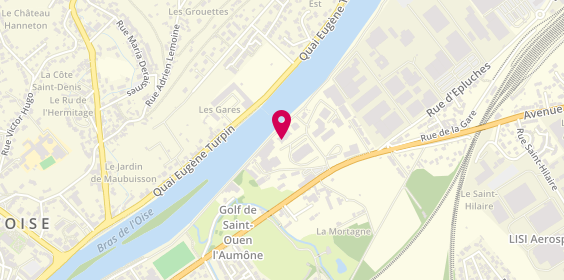 Plan de Garage Maubuisson, 3 Rue Boris Vian, 95310 Saint-Ouen-l'Aumône
