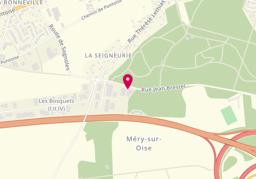 Plan de Sté Pennacchio Frères, 49 Route de Pontoise, 95540 Méry-sur-Oise