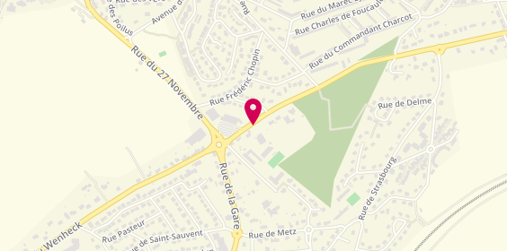 Plan de Garage Mig, 10 Route de Petit Ebersviller, 57730 Valmont