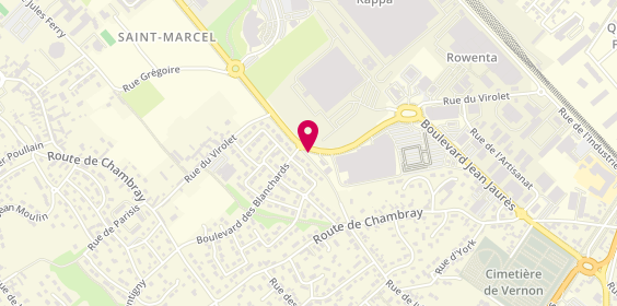 Plan de Vl Auto, 3 Boulevard du General de Gaulle, 27950 Saint-Marcel