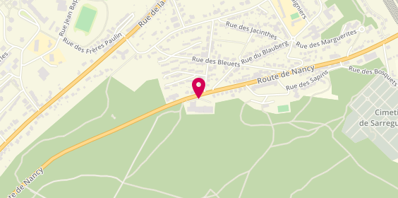 Plan de Esthetiq' Auto, 57 Route de Nancy, 57200 Sarreguemines